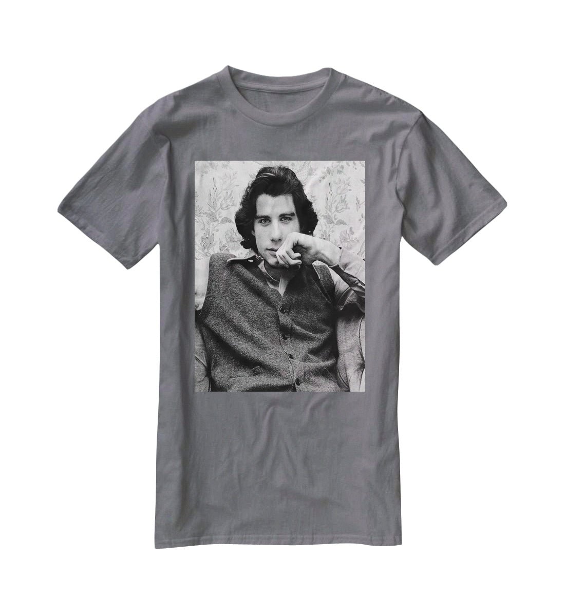 John Travolta in 1978 T-Shirt - Canvas Art Rocks - 3