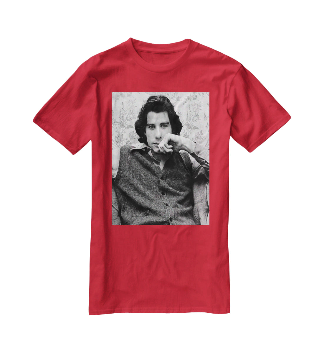 John Travolta in 1978 T-Shirt - Canvas Art Rocks - 4