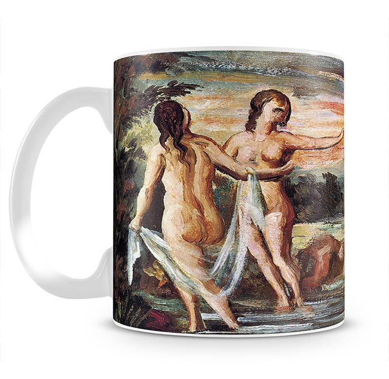 Judgement of Paris by Cezanne Mug - Canvas Art Rocks - 1