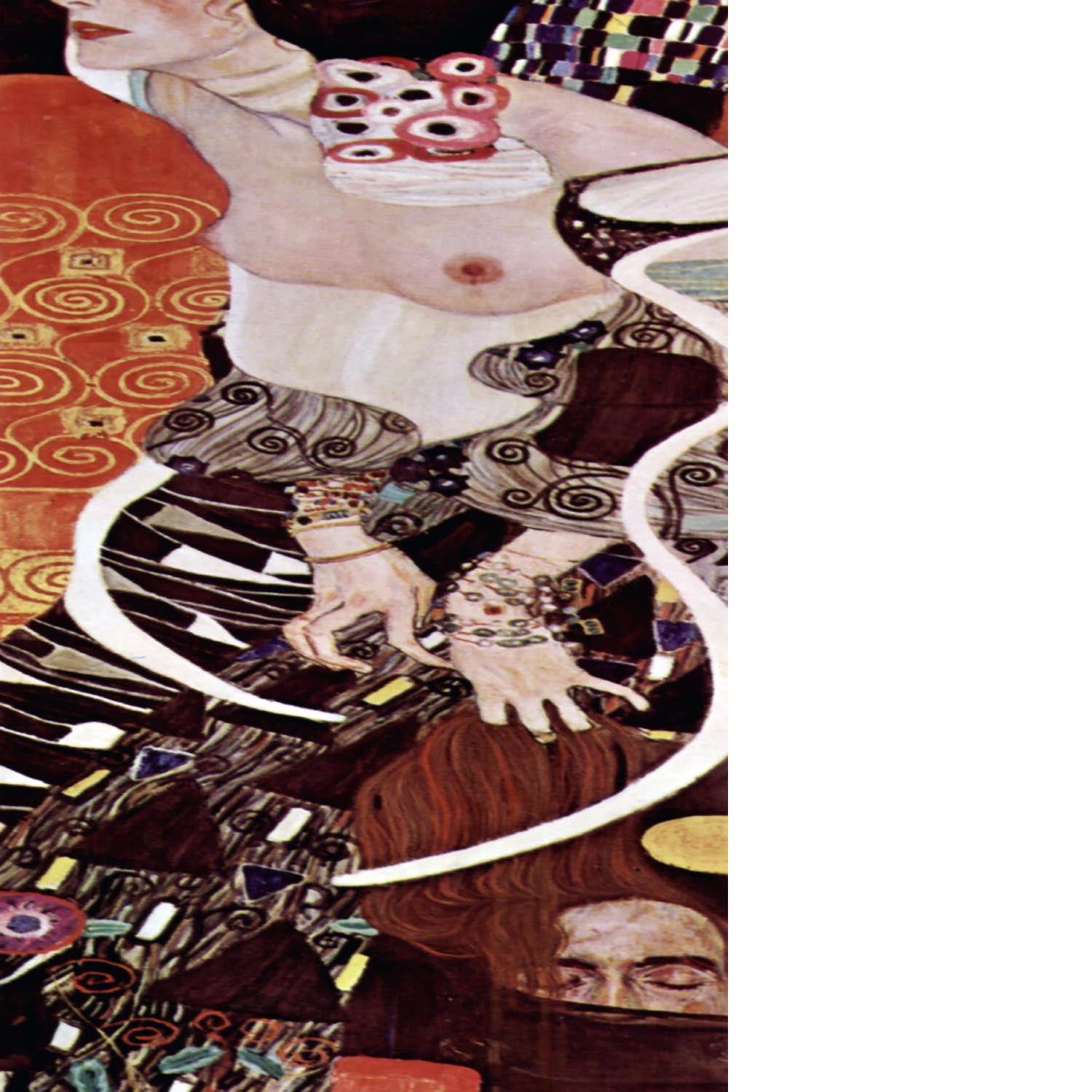 Judith II by Klimt Floating Framed Canvas