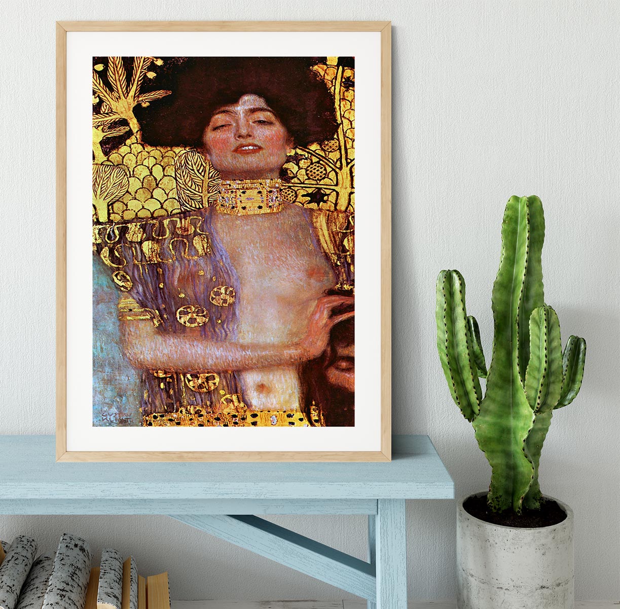 Judith by Klimt Framed Print - Canvas Art Rocks - 3