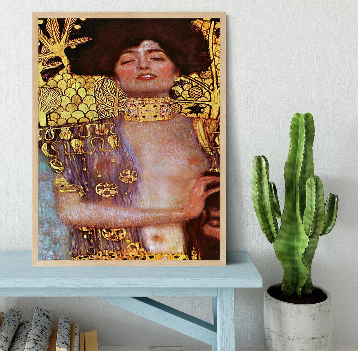 Judith by Klimt Framed Print - Canvas Art Rocks - 4