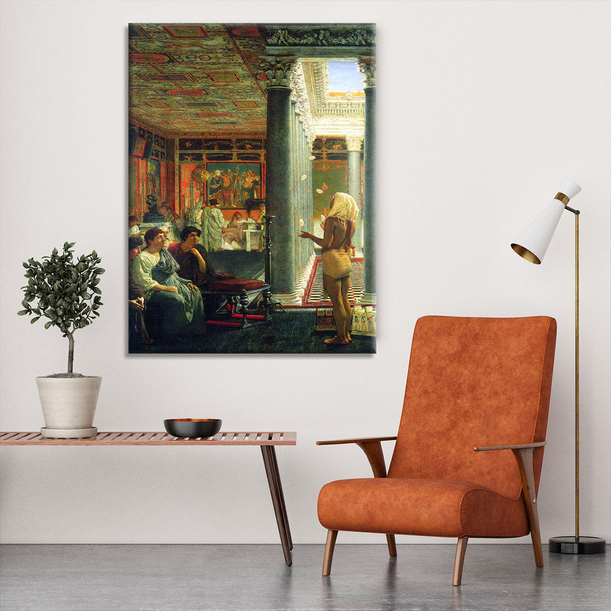 Juggler by Alma Tadema Canvas Print or Poster - Canvas Art Rocks - 6