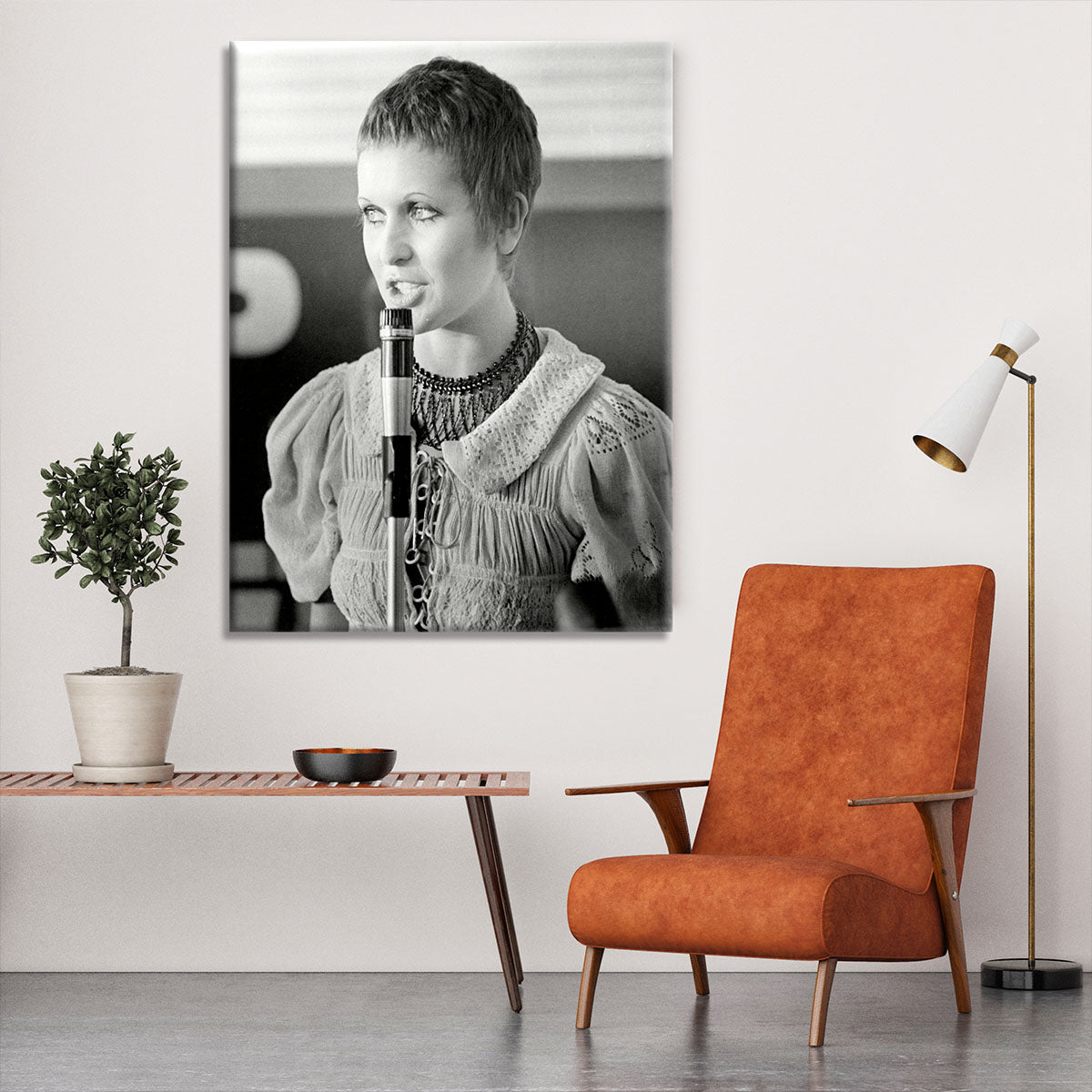 Julie Driscoll Singer Canvas Print or Poster - Canvas Art Rocks - 6