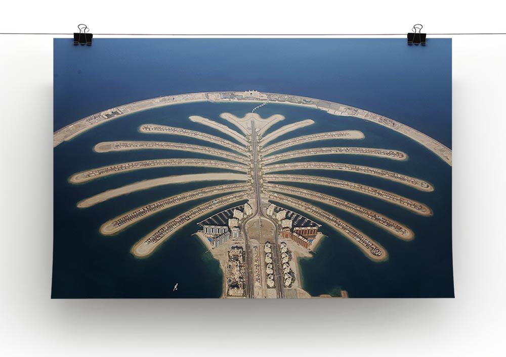Jumeirah Palm Island Development Canvas Print or Poster - Canvas Art Rocks - 2