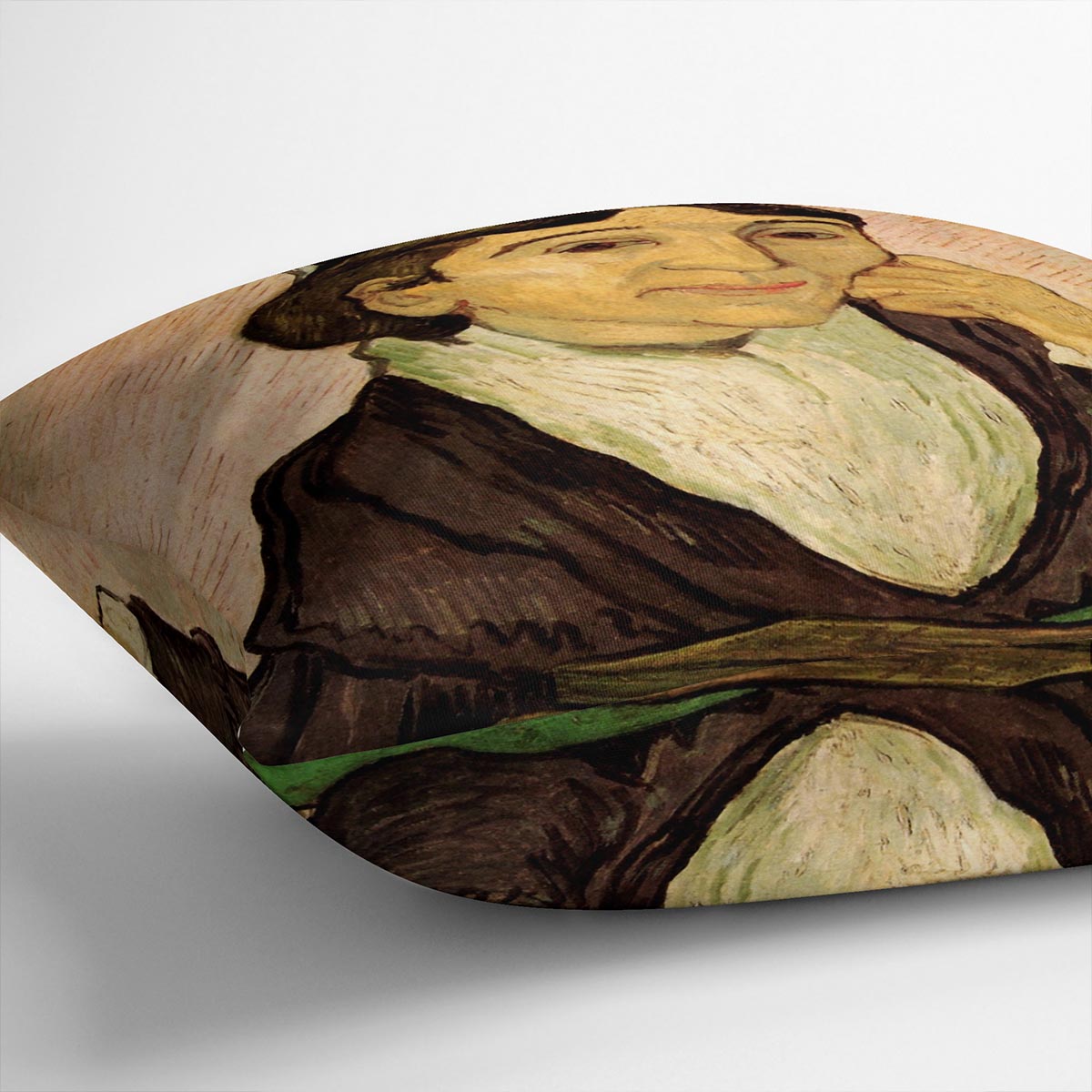 L Arlesienne Madame Ginoux 2 by Van Gogh Cushion