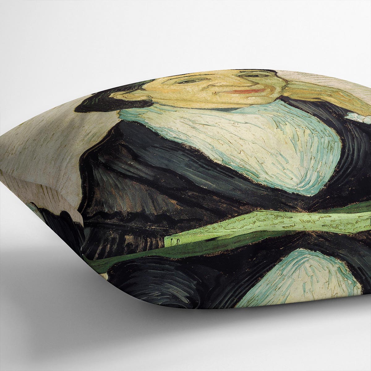 L Arlesienne Madame Ginoux by Van Gogh Cushion