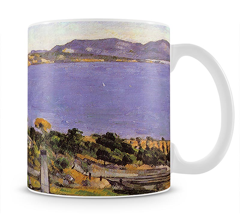 L Estaque vue du golfe de Marseille 1878 by Cezanne Mug - Canvas Art Rocks - 1