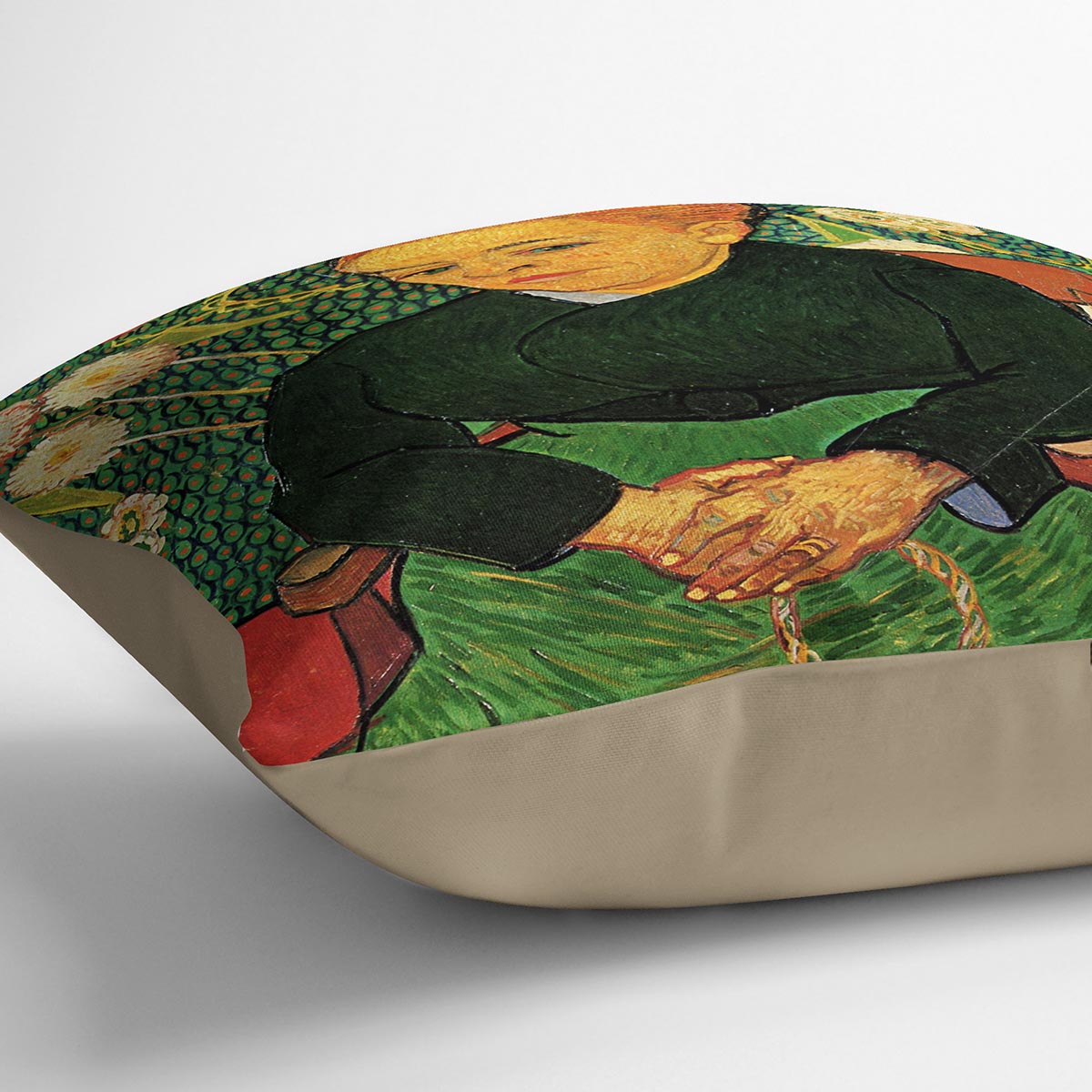 La Berceuse Augustine Roulin by Van Gogh Cushion