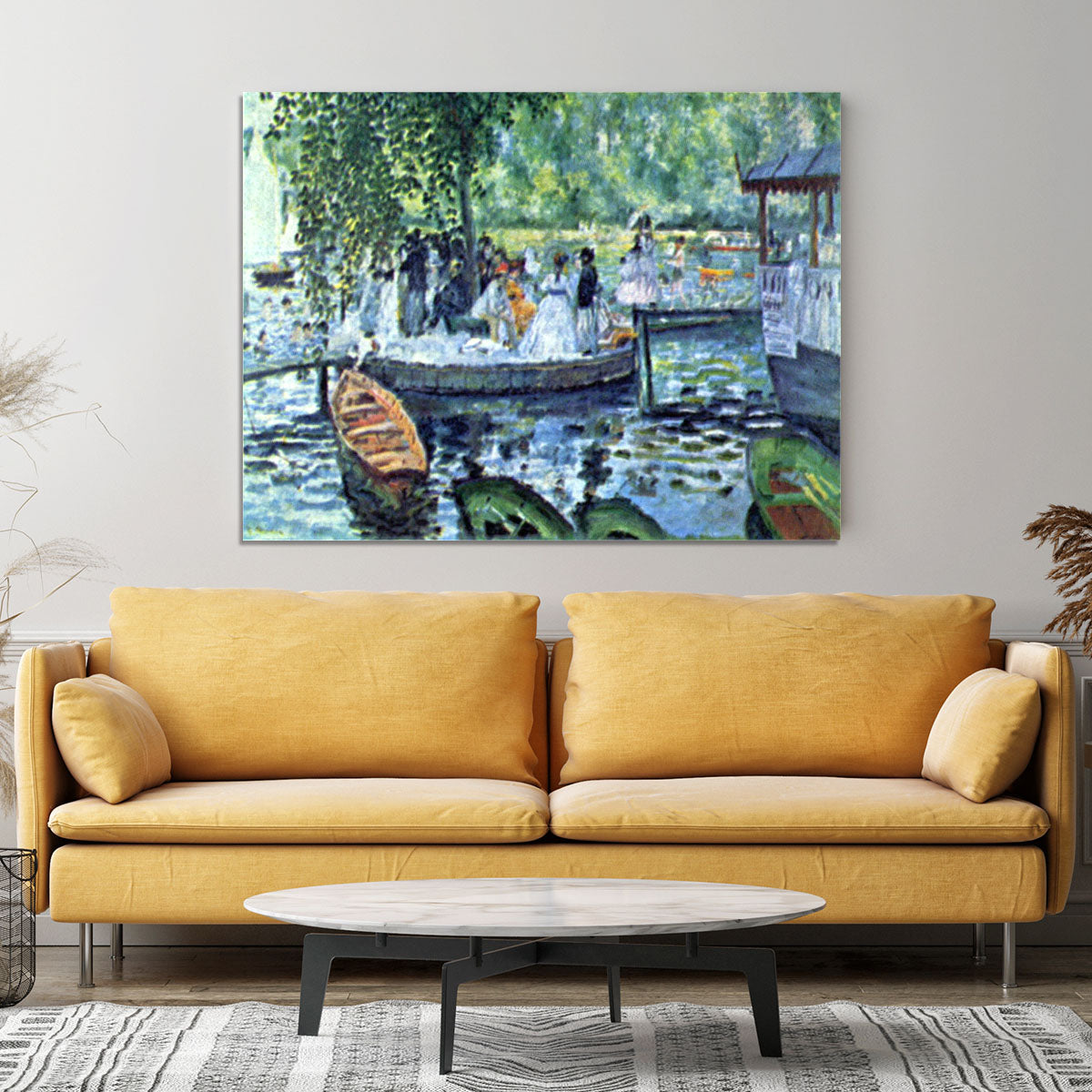 La Grenouillere1 by Renoir Canvas Print or Poster - Canvas Art Rocks - 4