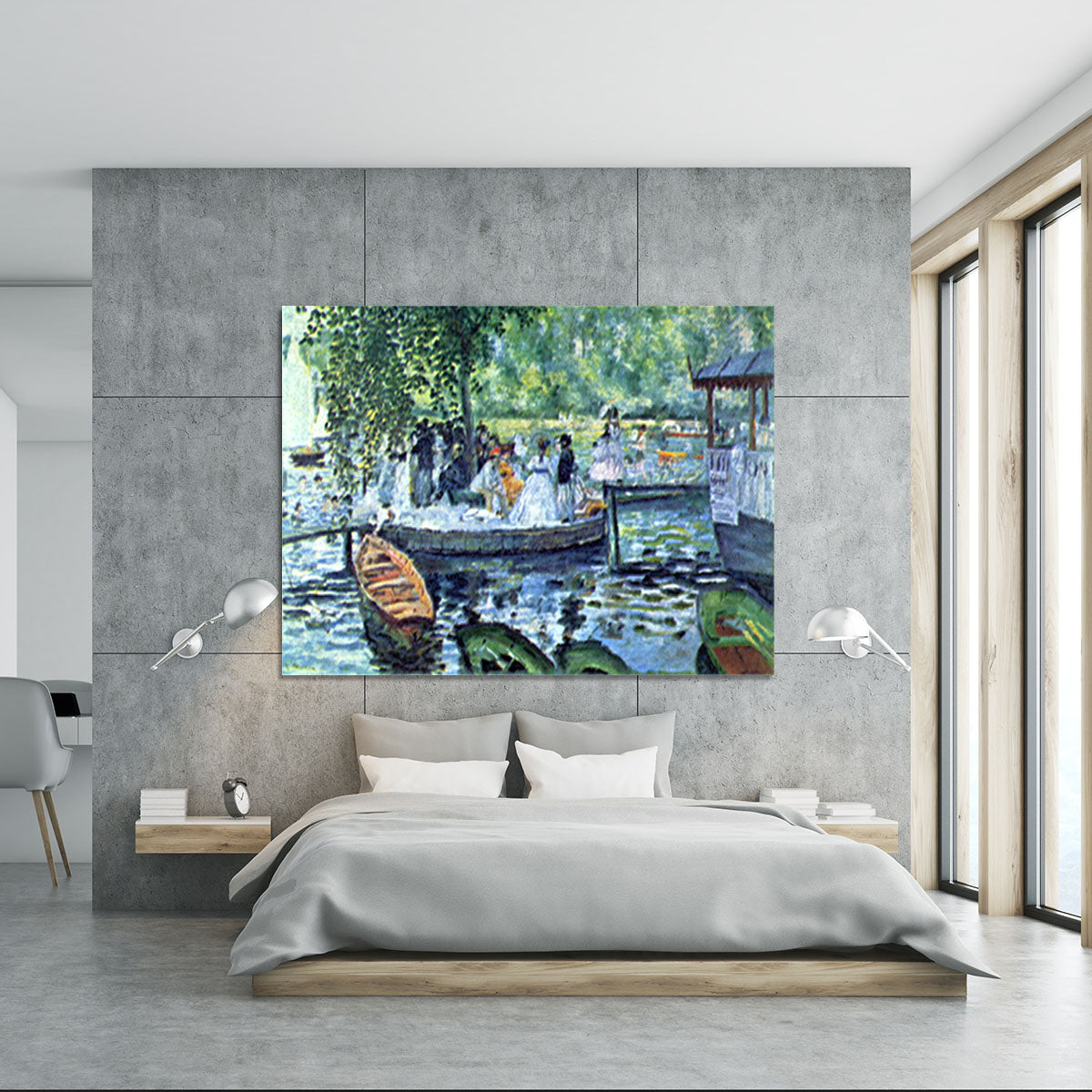 La Grenouillere1 by Renoir Canvas Print or Poster - Canvas Art Rocks - 5