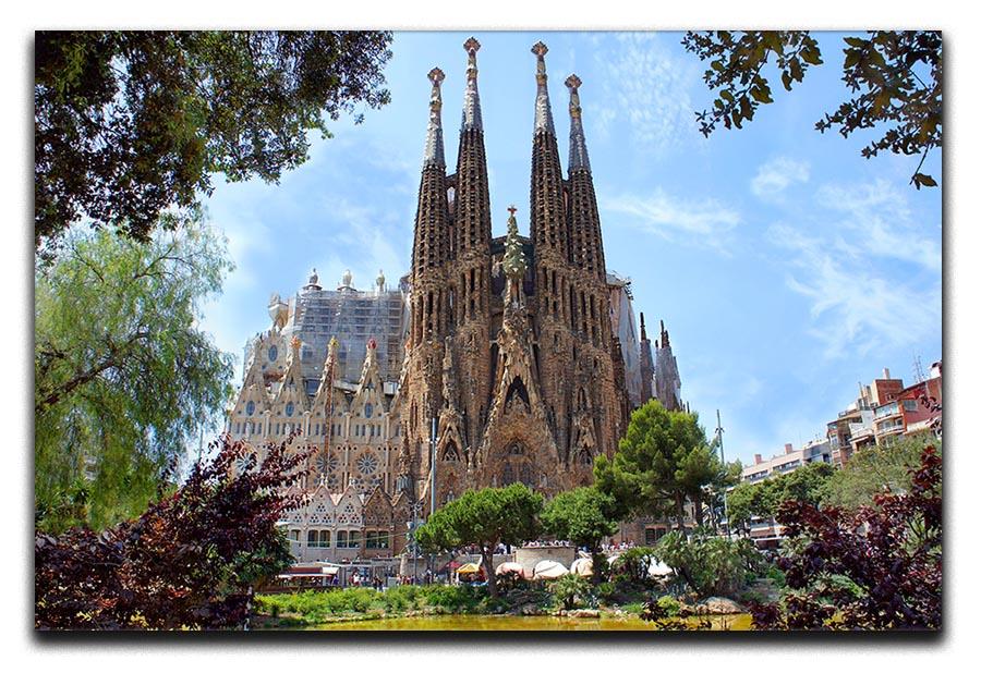 La Sagrada Familia Canvas Print or Poster  - Canvas Art Rocks - 1