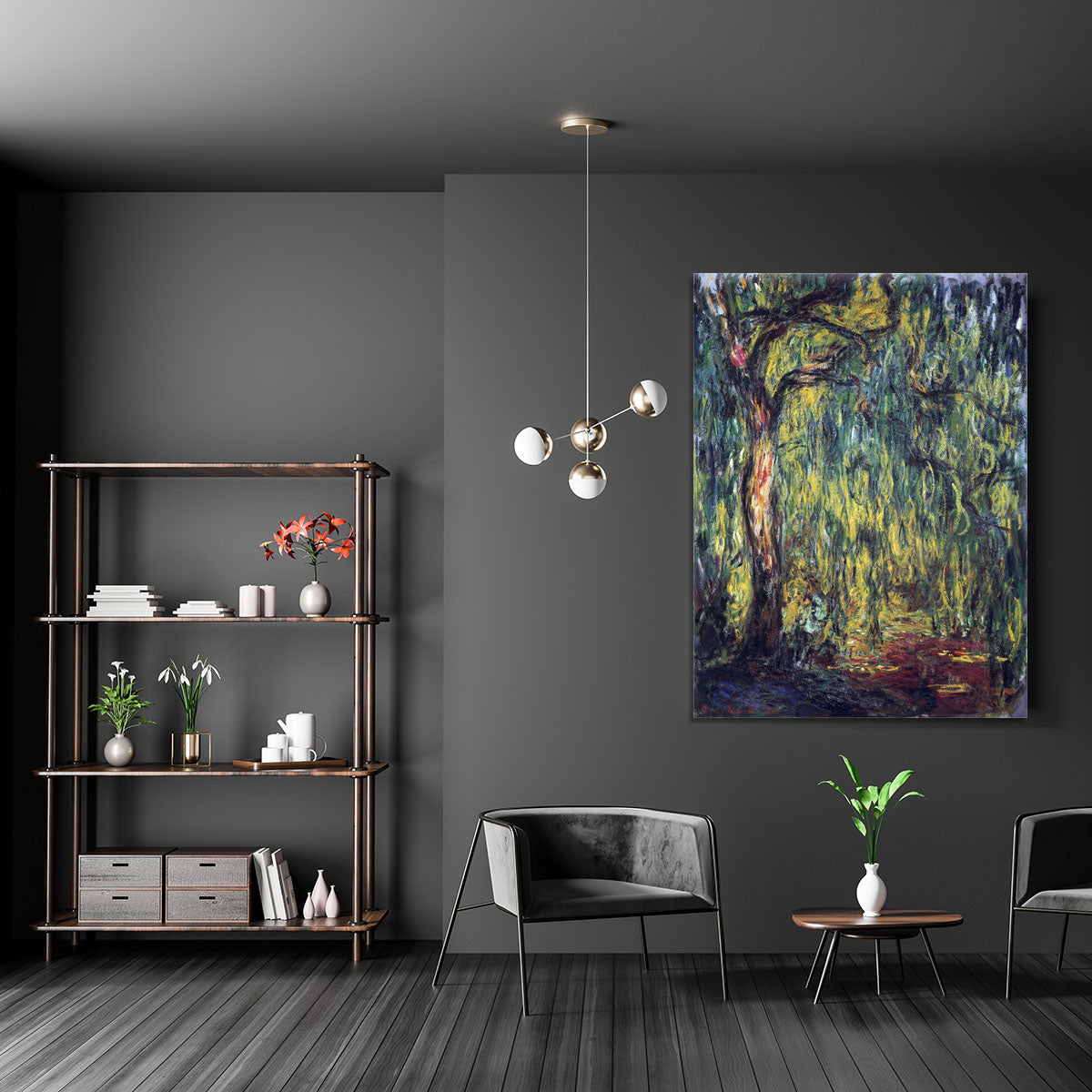 Landscape by Monet Canvas Print or Poster - Canvas Art Rocks - 5