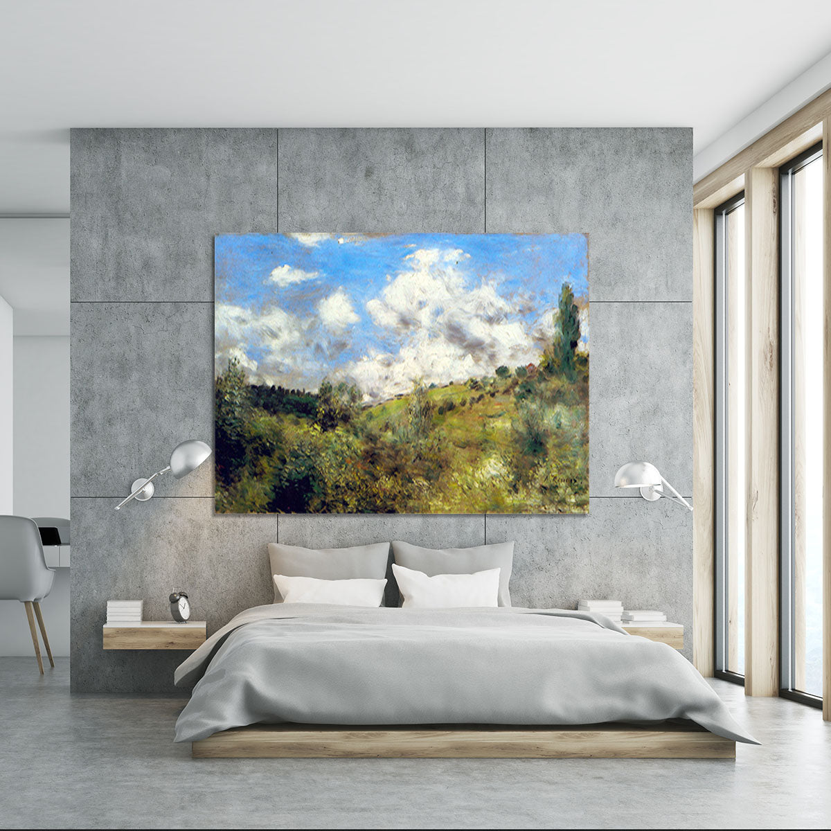 Landscape by Renoir Canvas Print or Poster - Canvas Art Rocks - 5