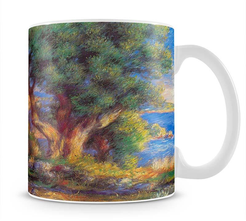 Landscape in Menton by Renoir Mug - Canvas Art Rocks - 1