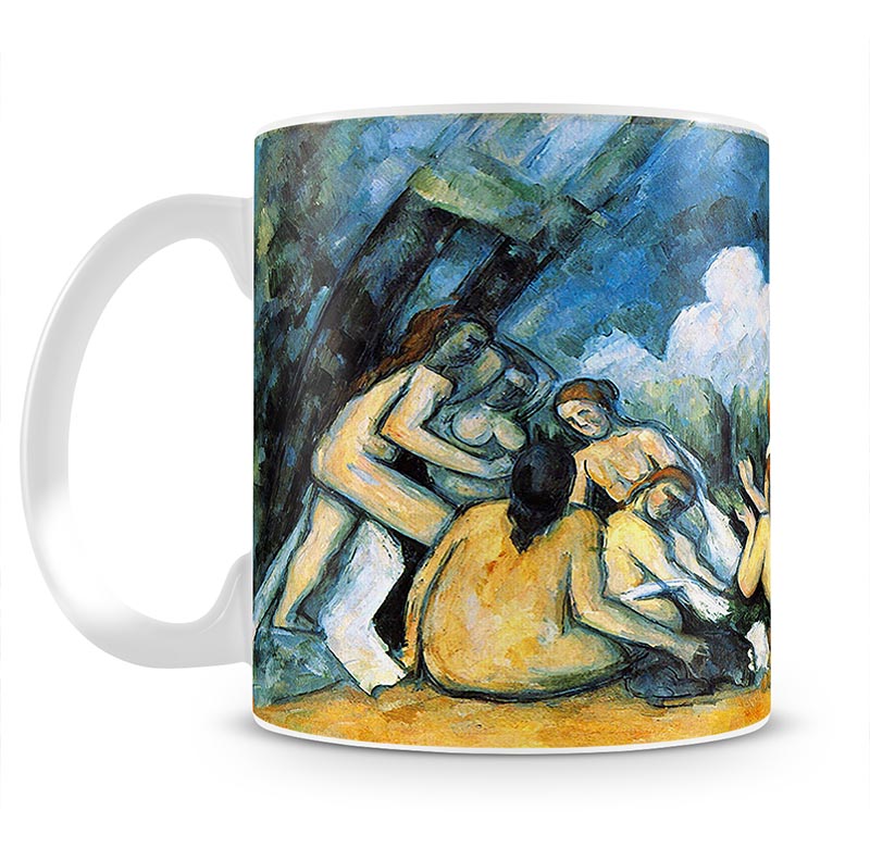 Large Bathers by Cezanne Mug - Canvas Art Rocks - 1