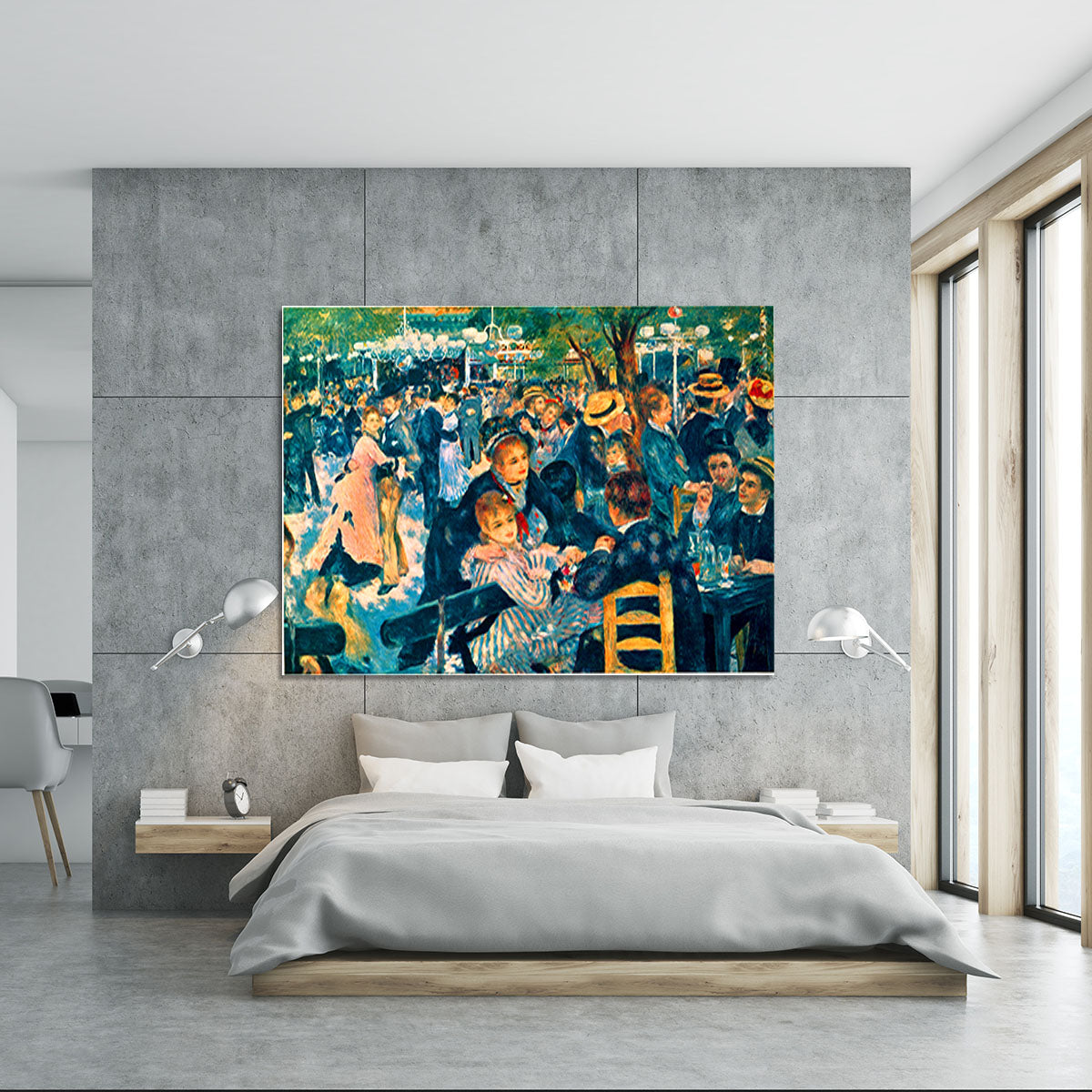 Le Moulin de la Galette Canvas Print or Poster - Canvas Art Rocks - 5