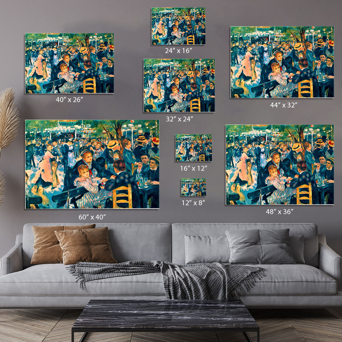 Le Moulin de la Galette Canvas Print or Poster - Canvas Art Rocks - 7