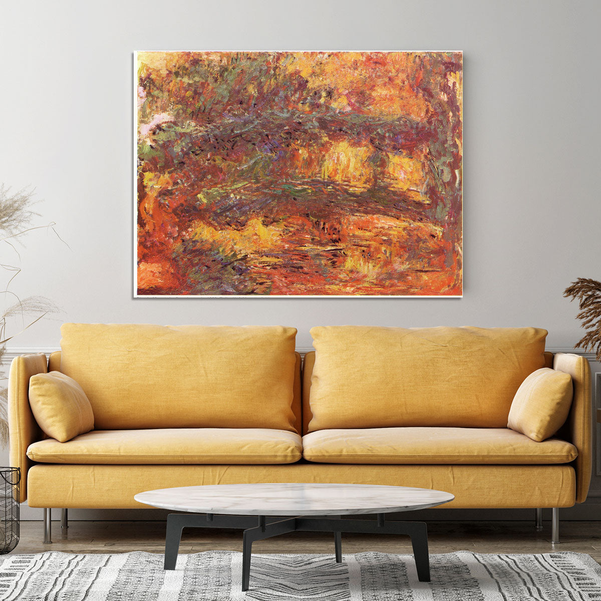 Le Pont Japonais 1922 by Monet Canvas Print or Poster - Canvas Art Rocks - 4