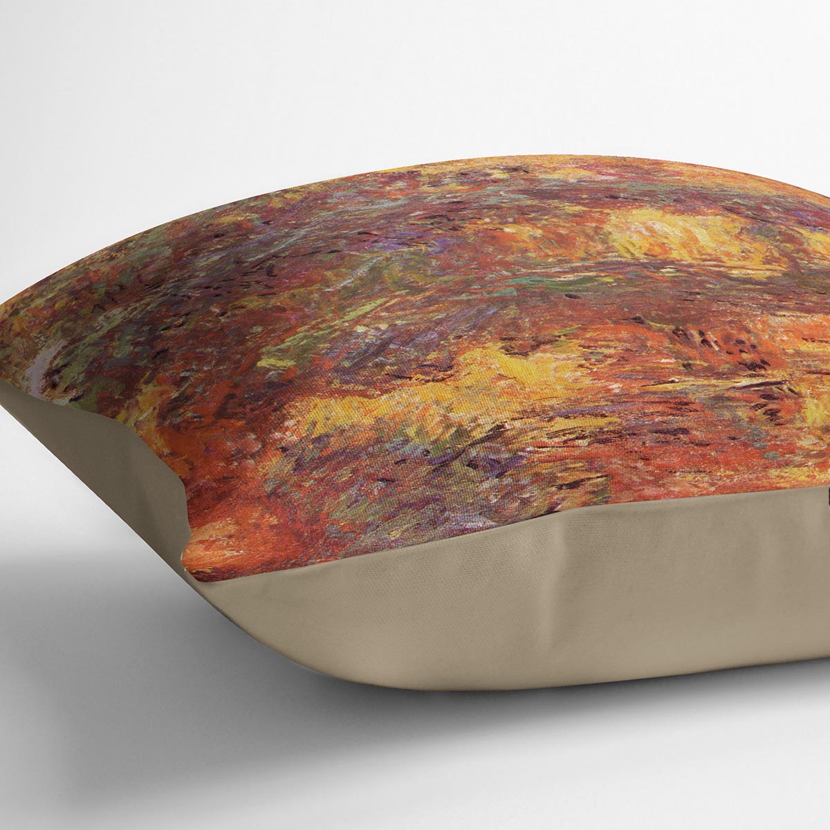 Le Pont Japonais 1922 by Monet Cushion