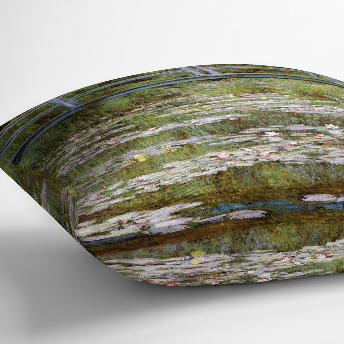 Le Pont Japonais by Monet Cushion