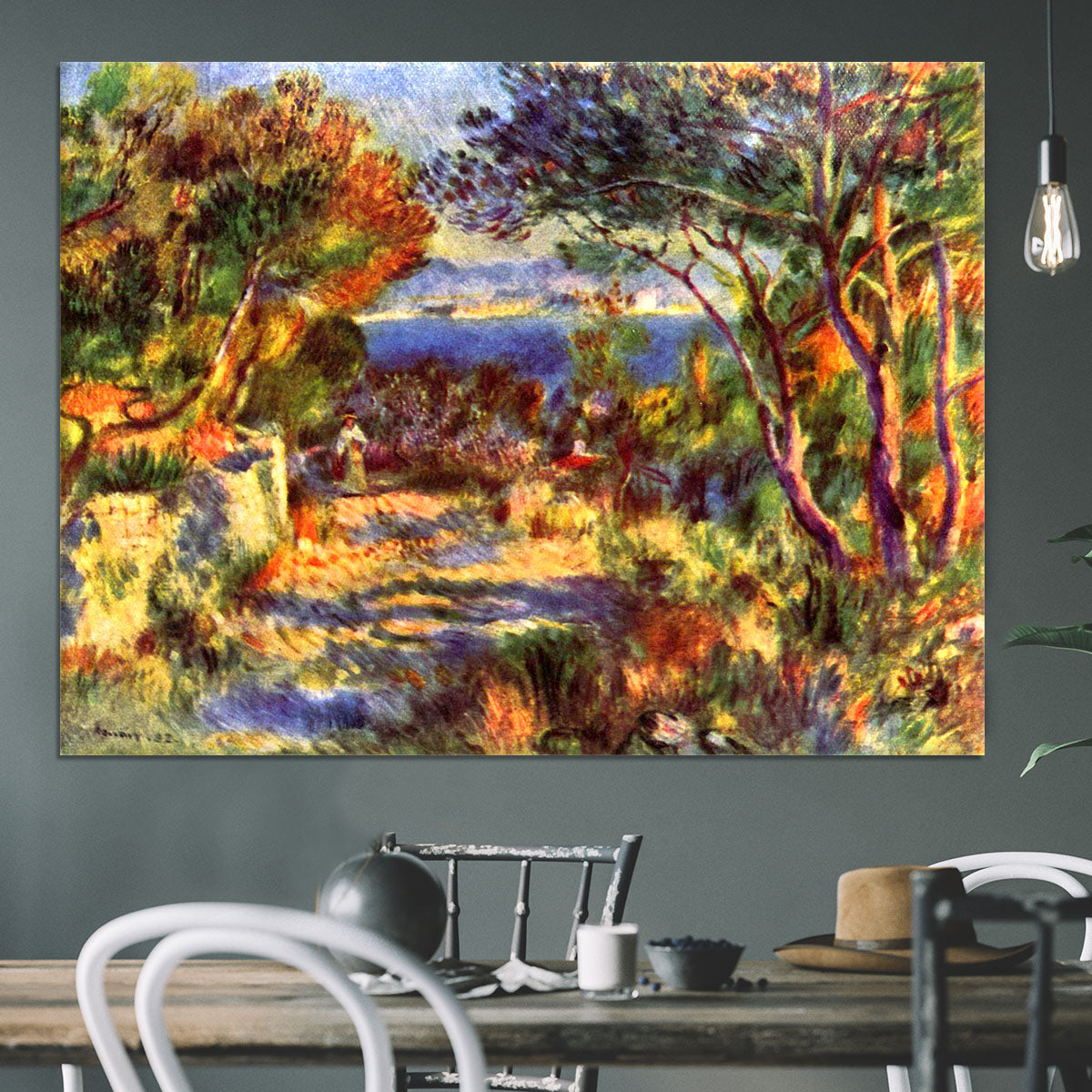 Le Staque by Renoir Canvas Print or Poster - Canvas Art Rocks - 3