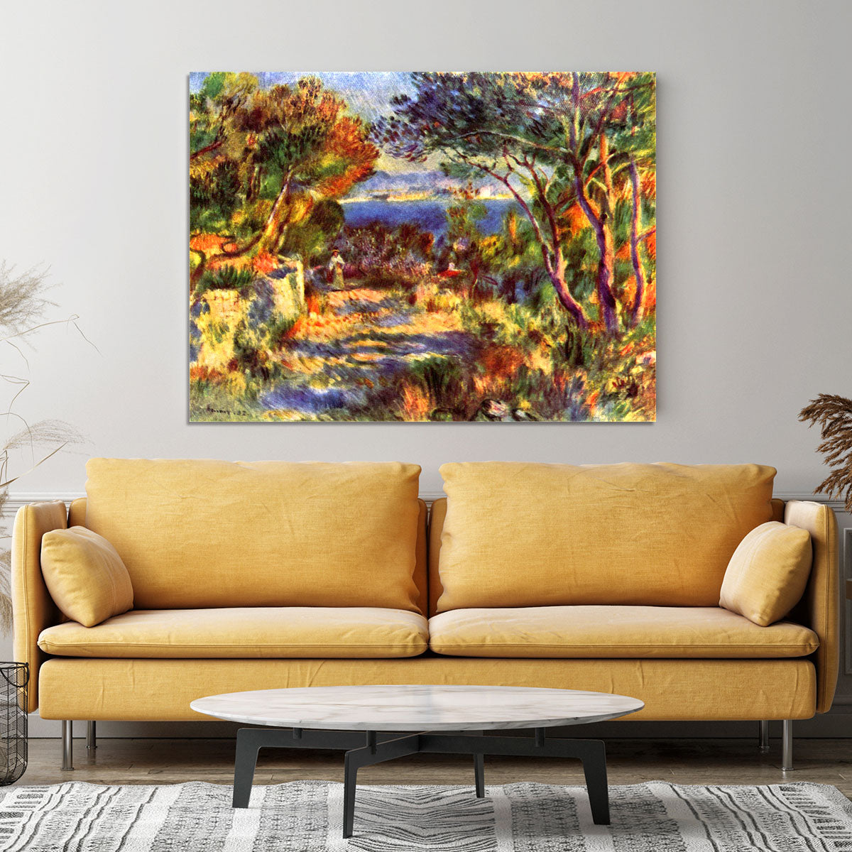 Le Staque by Renoir Canvas Print or Poster - Canvas Art Rocks - 4