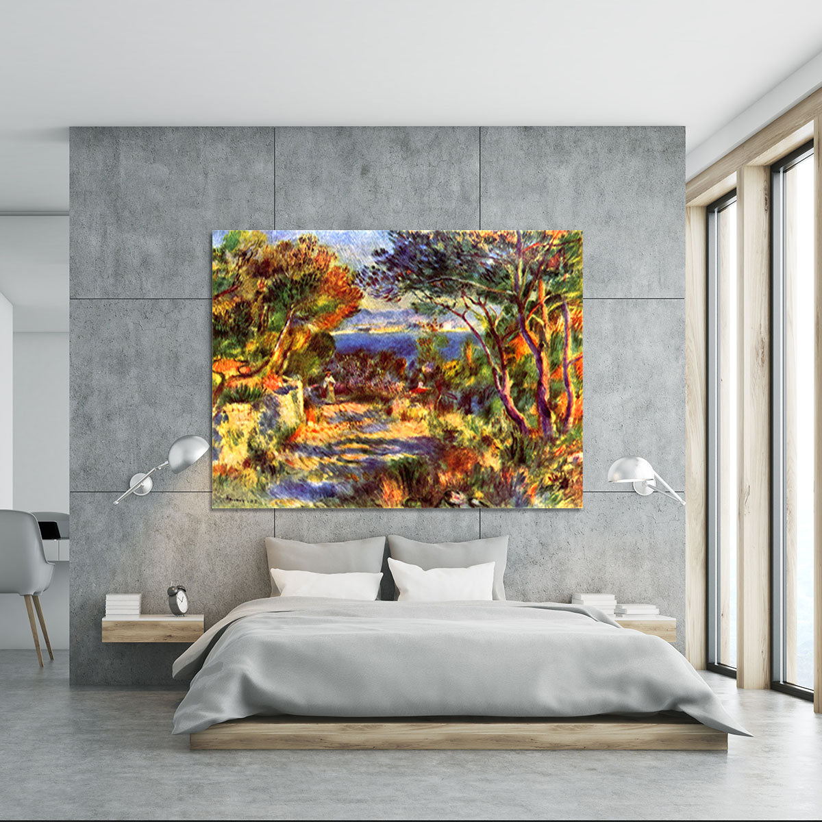 Le Staque by Renoir Canvas Print or Poster - Canvas Art Rocks - 5