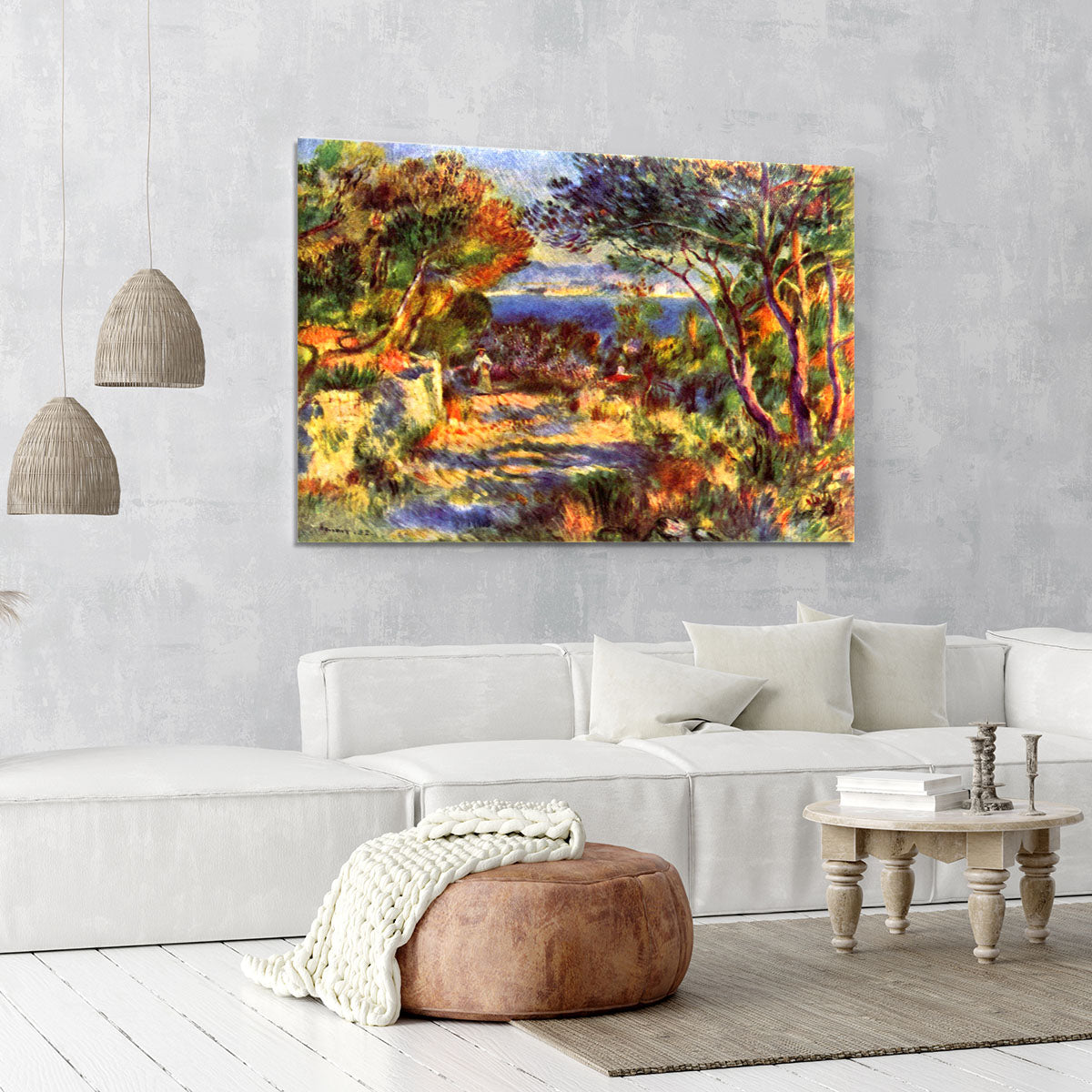 Le Staque by Renoir Canvas Print or Poster - Canvas Art Rocks - 6