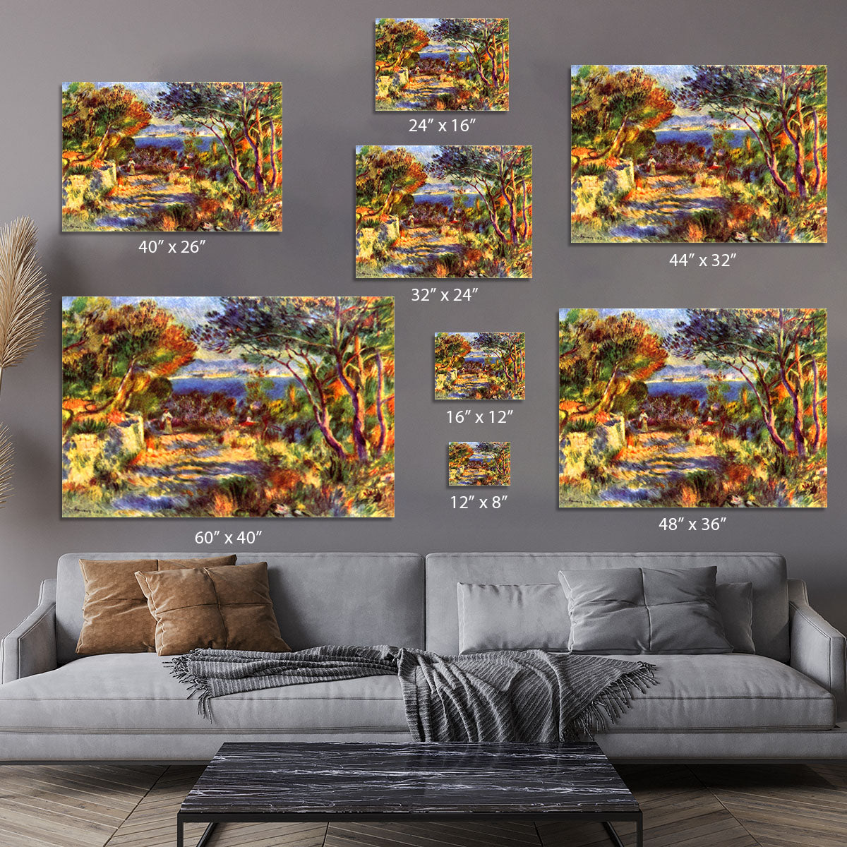 Le Staque by Renoir Canvas Print or Poster - Canvas Art Rocks - 7