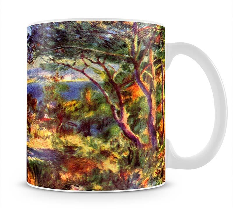 Le Staque by Renoir Mug - Canvas Art Rocks - 1