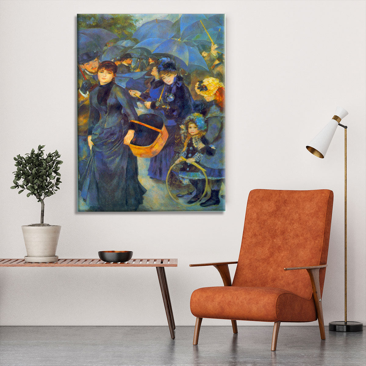 Les Para Pluies by Renoir Canvas Print or Poster - Canvas Art Rocks - 6