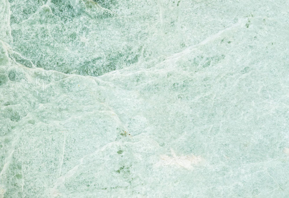 Light Green Cracked Marble Wall Mural Wallpaper - Canvas Art Rocks - 1