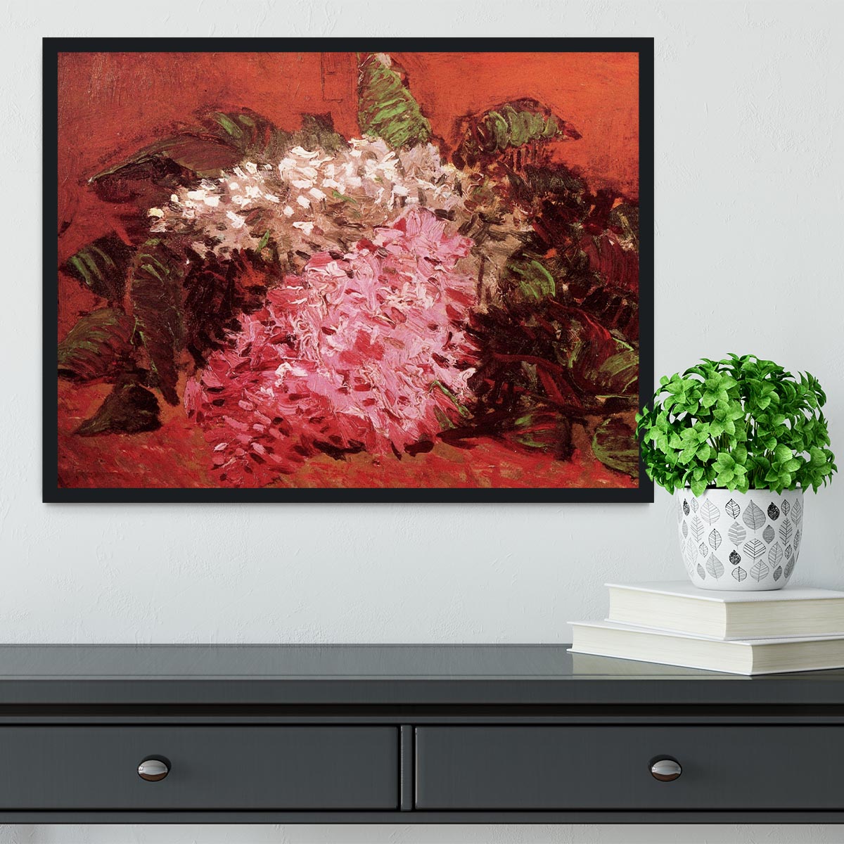Lilacs 2 by Van Gogh Framed Print - Canvas Art Rocks - 2