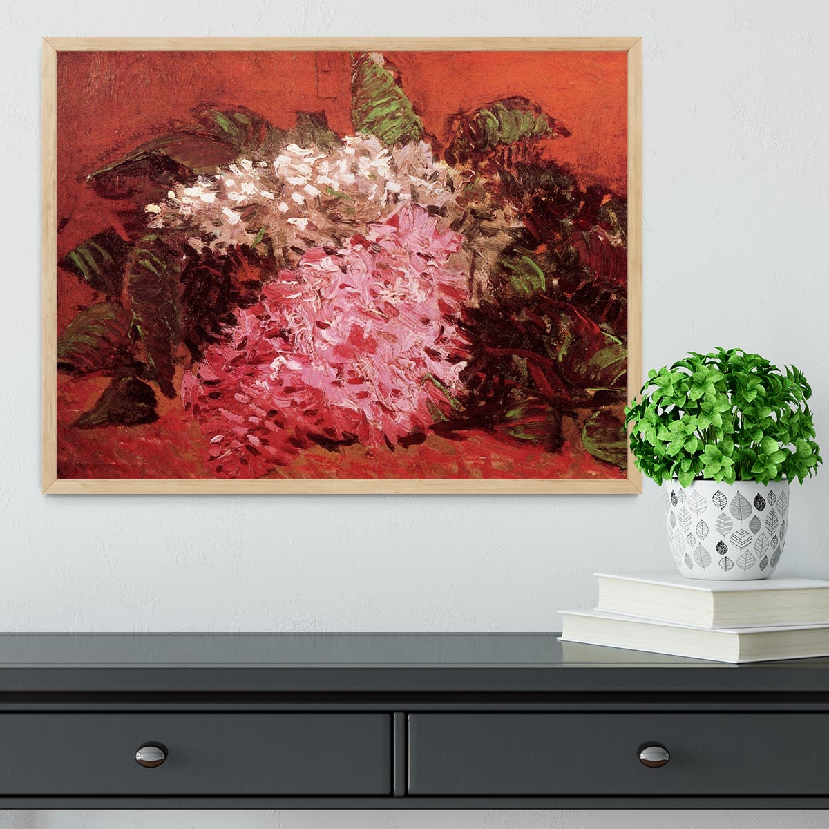 Lilacs 2 by Van Gogh Framed Print - Canvas Art Rocks - 4