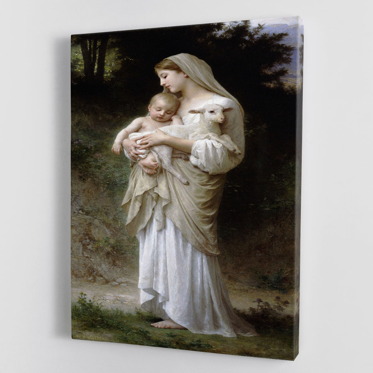 Linnocence By Bouguereau Canvas Print or Poster - Canvas Art Rocks - 1