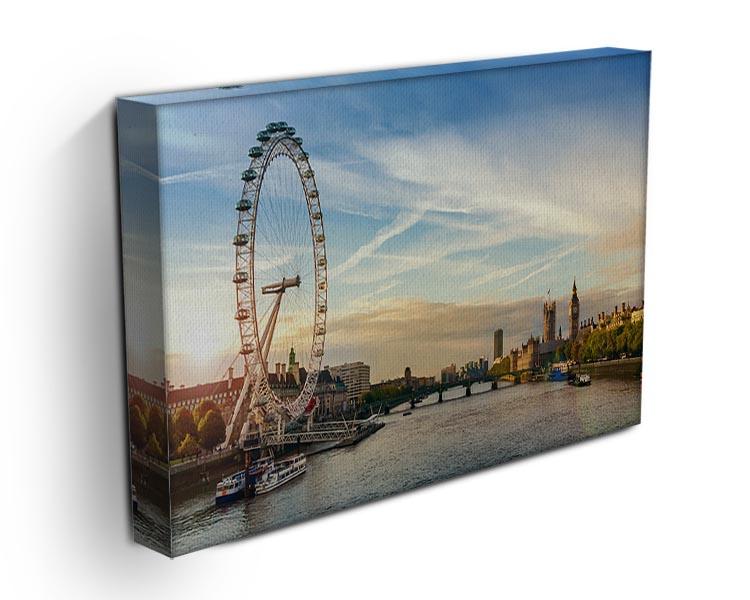 London morning sunrise Canvas Print or Poster - Canvas Art Rocks - 3