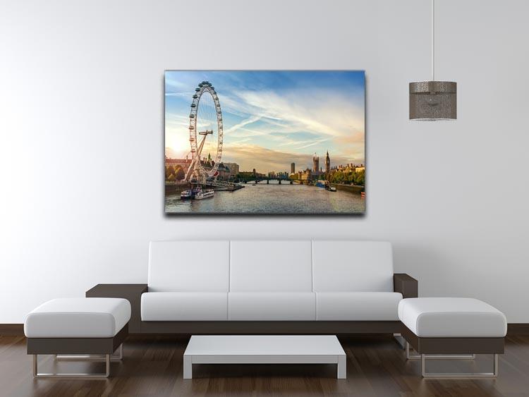 London morning sunrise Canvas Print or Poster - Canvas Art Rocks - 4
