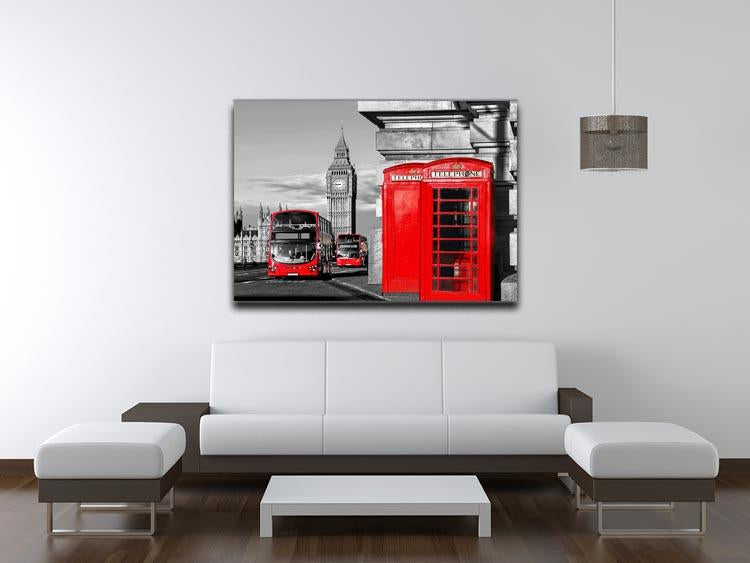 London symbols Canvas Print or Poster - Canvas Art Rocks - 4
