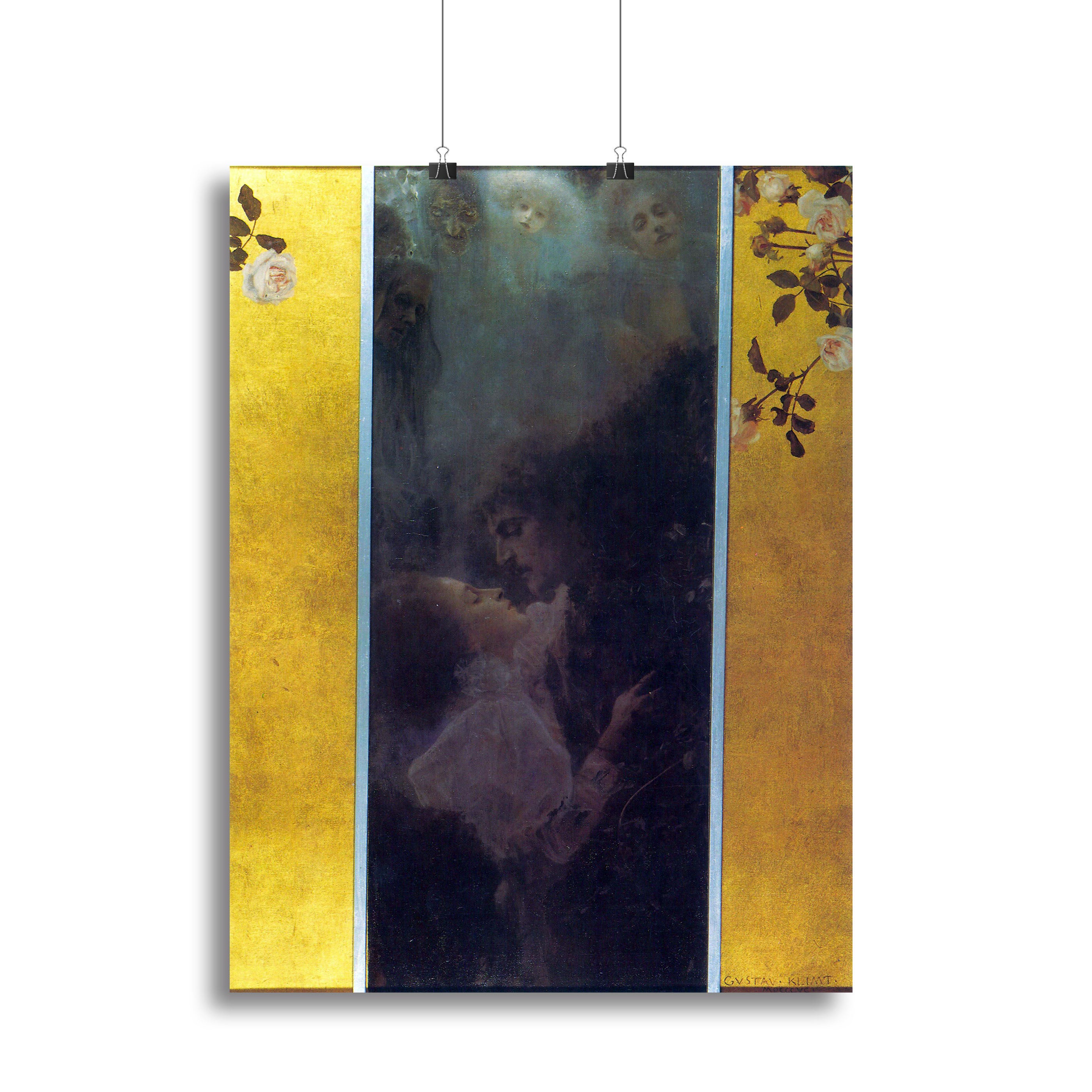 Love by Klimt Canvas Print or Poster - Canvas Art Rocks - 2