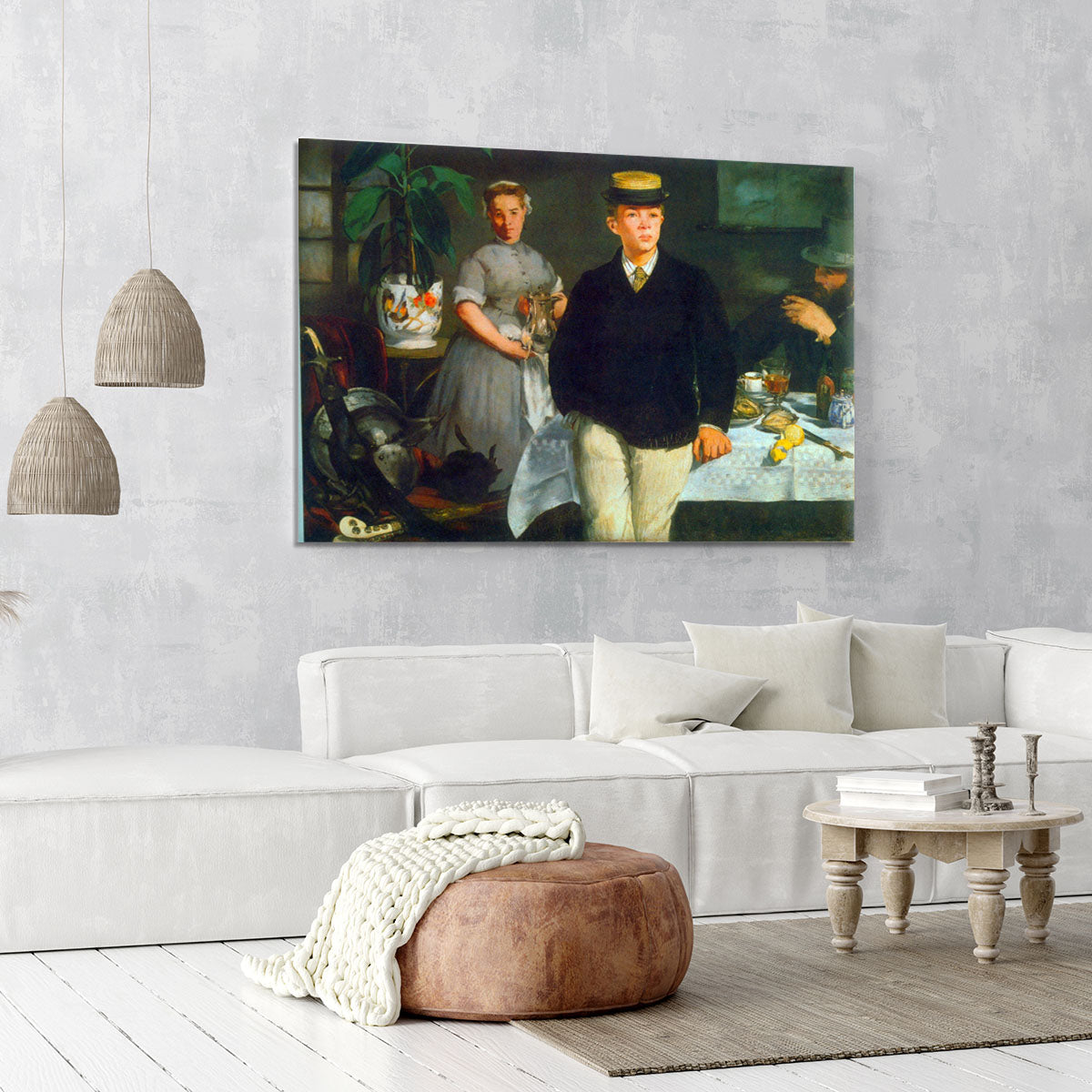 Luncheon by Manet Canvas Print or Poster - Canvas Art Rocks - 6