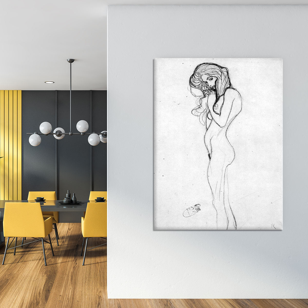 Madalane by Klimt Canvas Print or Poster - Canvas Art Rocks - 4