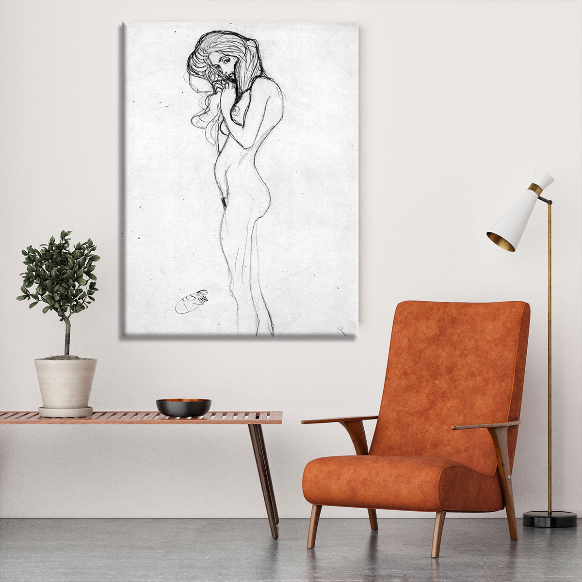 Madalane by Klimt Canvas Print or Poster - Canvas Art Rocks - 6