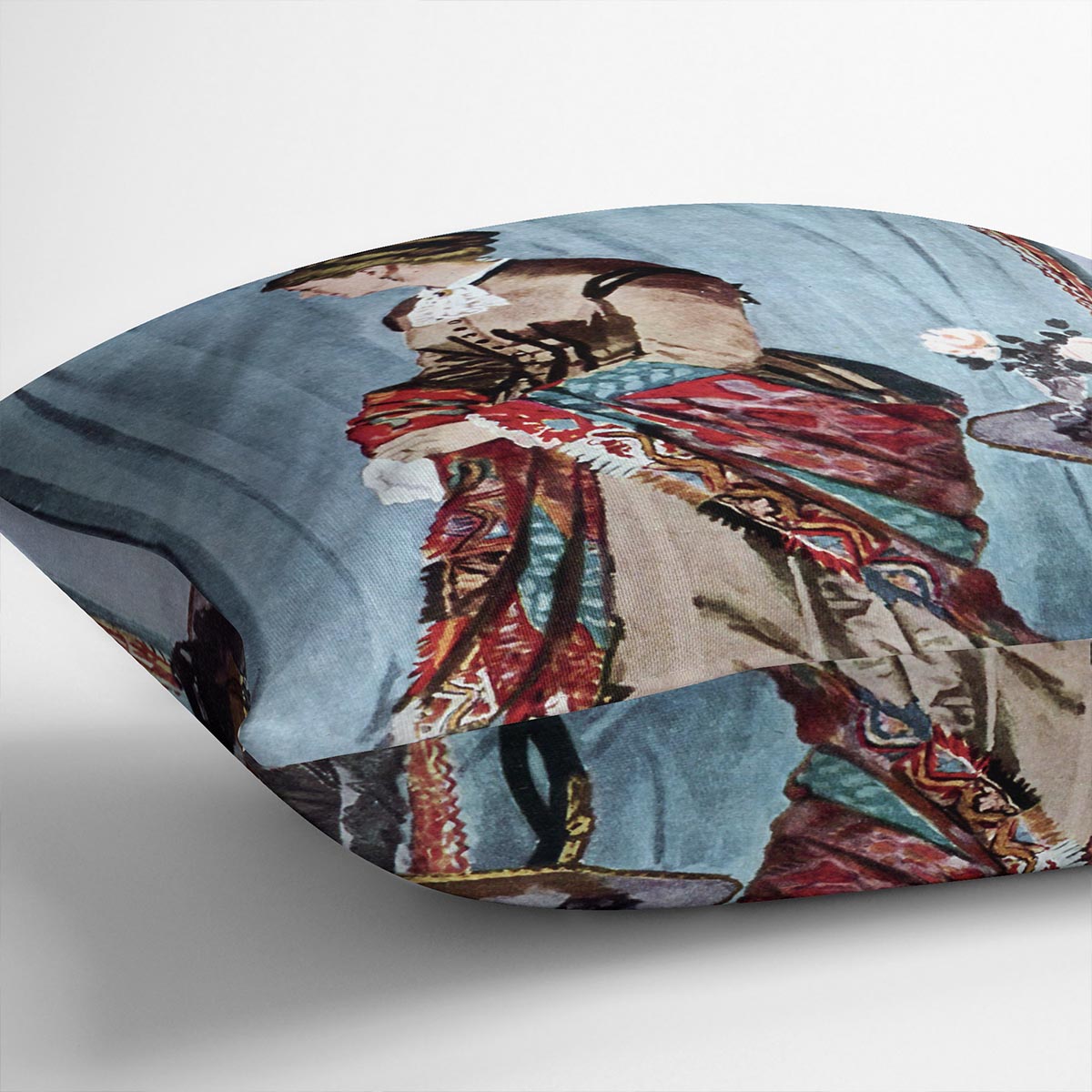 Madame Gaudibert by Monet Cushion