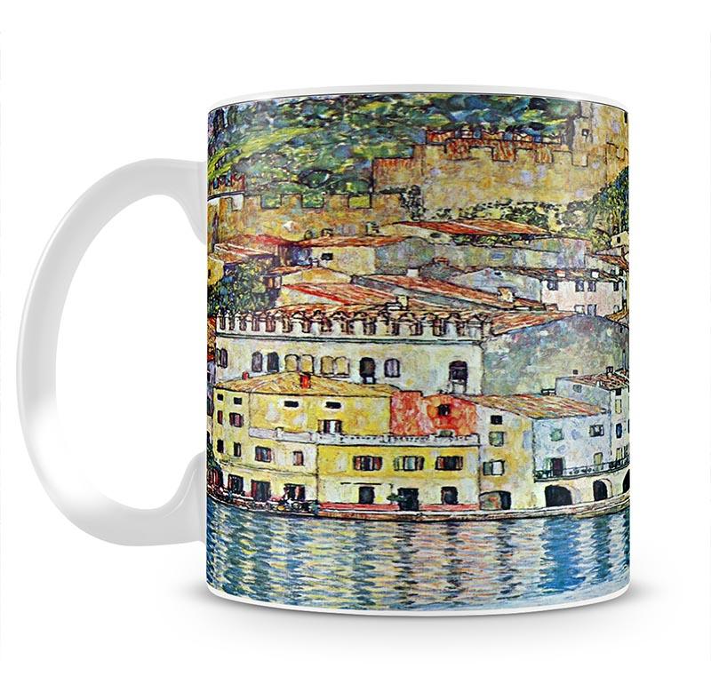 Malcena at the Gardasee by Klimt Mug - Canvas Art Rocks - 2