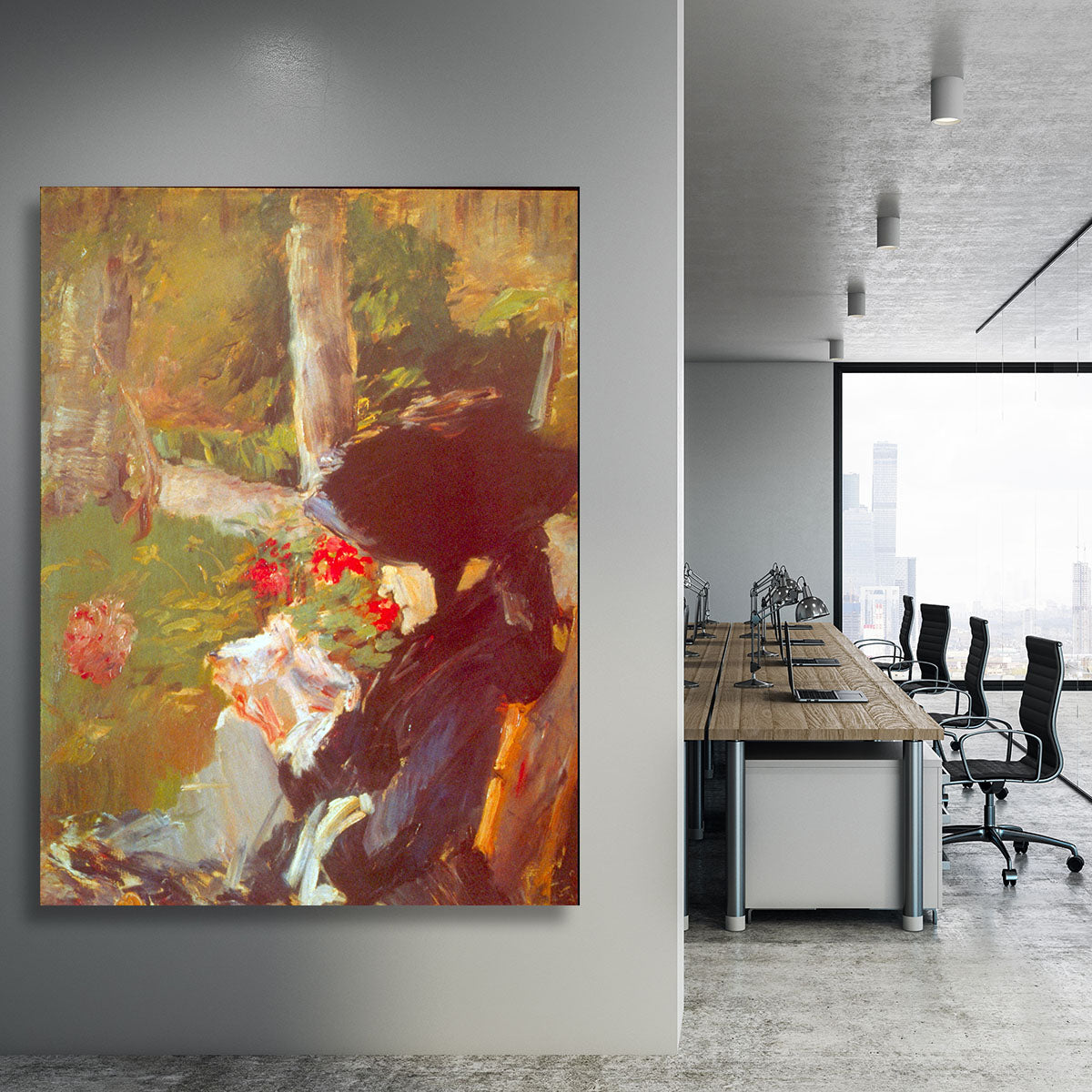 Manets Mother by Manet Canvas Print or Poster - Canvas Art Rocks - 3