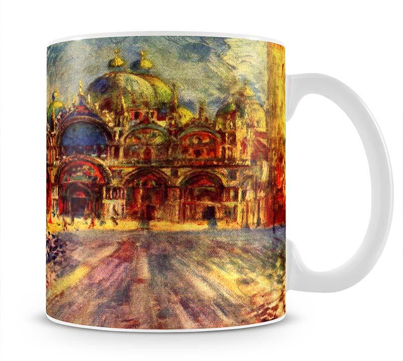 Marcus place in Venice by Renoir Mug - Canvas Art Rocks - 1