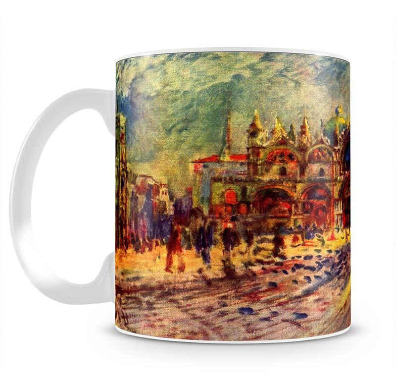 Marcus place in Venice by Renoir Mug - Canvas Art Rocks - 2