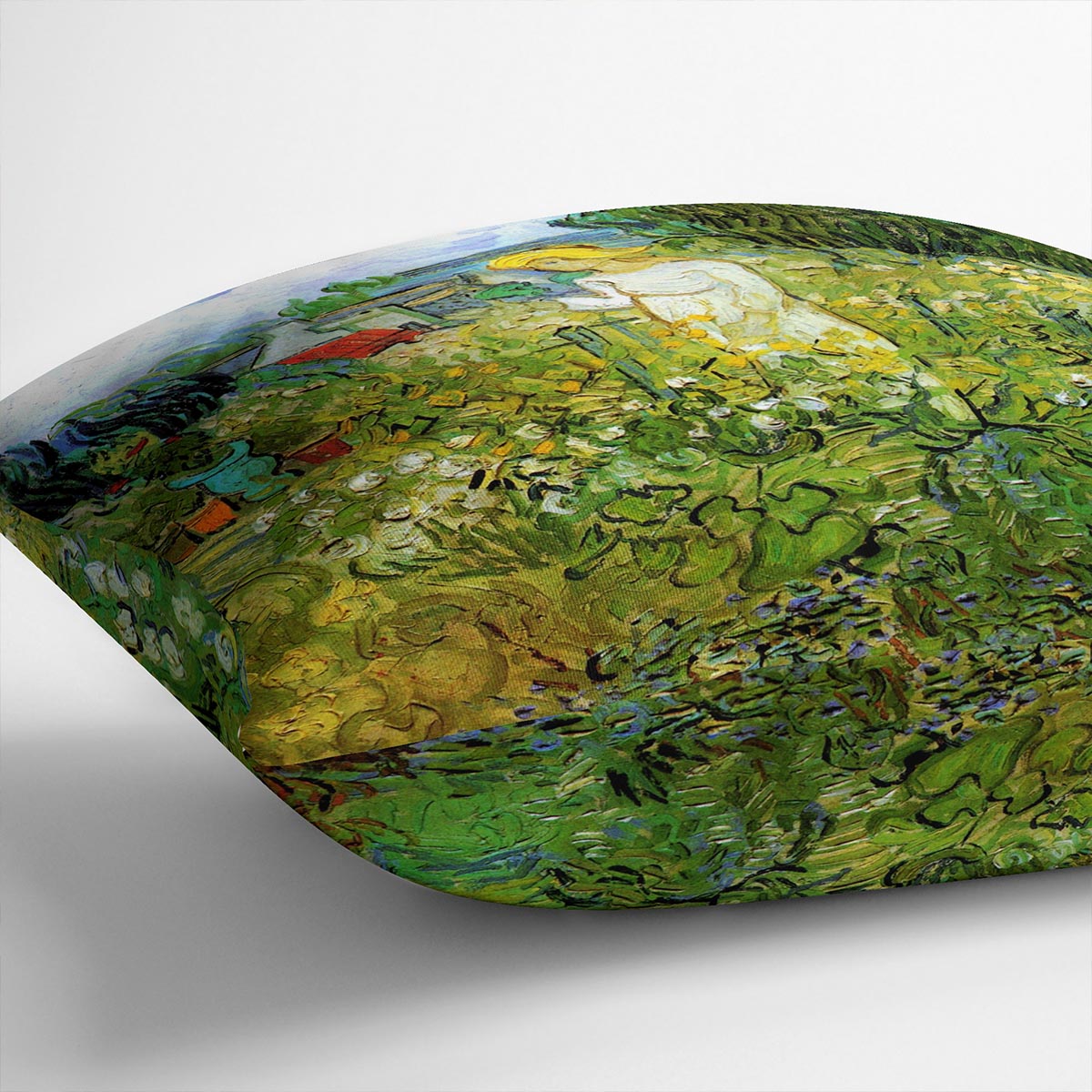 Marguerite Gachet in the Garden by Van Gogh Cushion