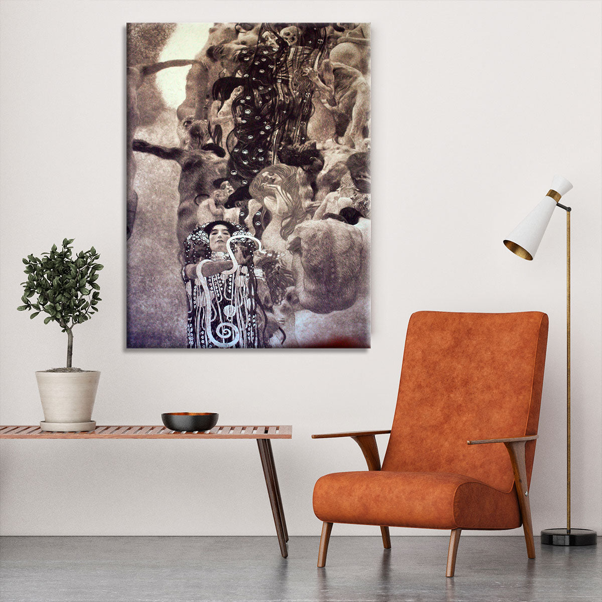 Medicine by Klimt Canvas Print or Poster - Canvas Art Rocks - 6